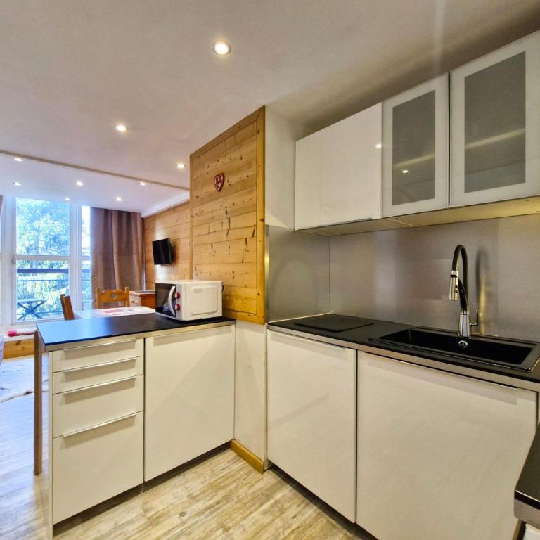 Duplex rénové pour 4 pers, proche pistes, balcon et Wi-Fi aux Arcs 1800 - FR-1-411-804 - Appartement (4 Adultes) - 20