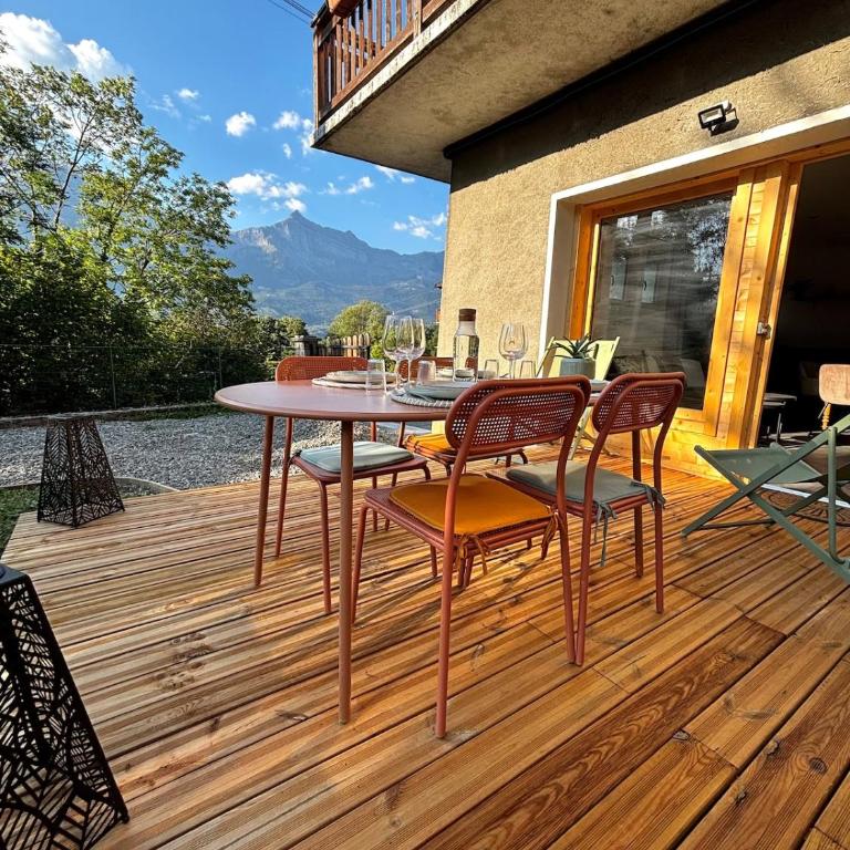 Chalet with garden terrace and mountainn view - Haus mit 2 Schlafzimmern - 9