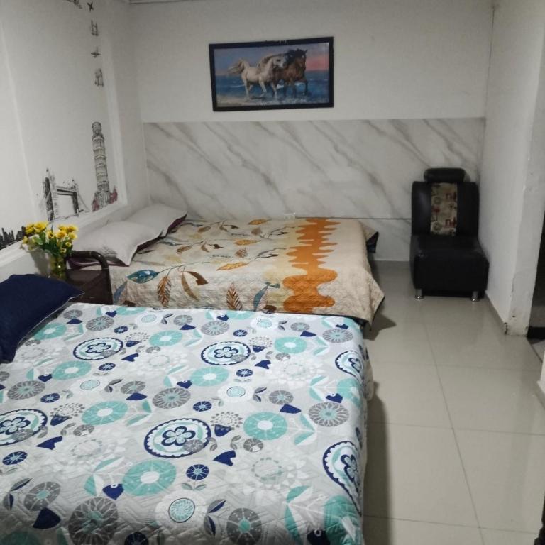 Continental Aparta Hotel Duitama - Habitación Doble - 2 camas - 3