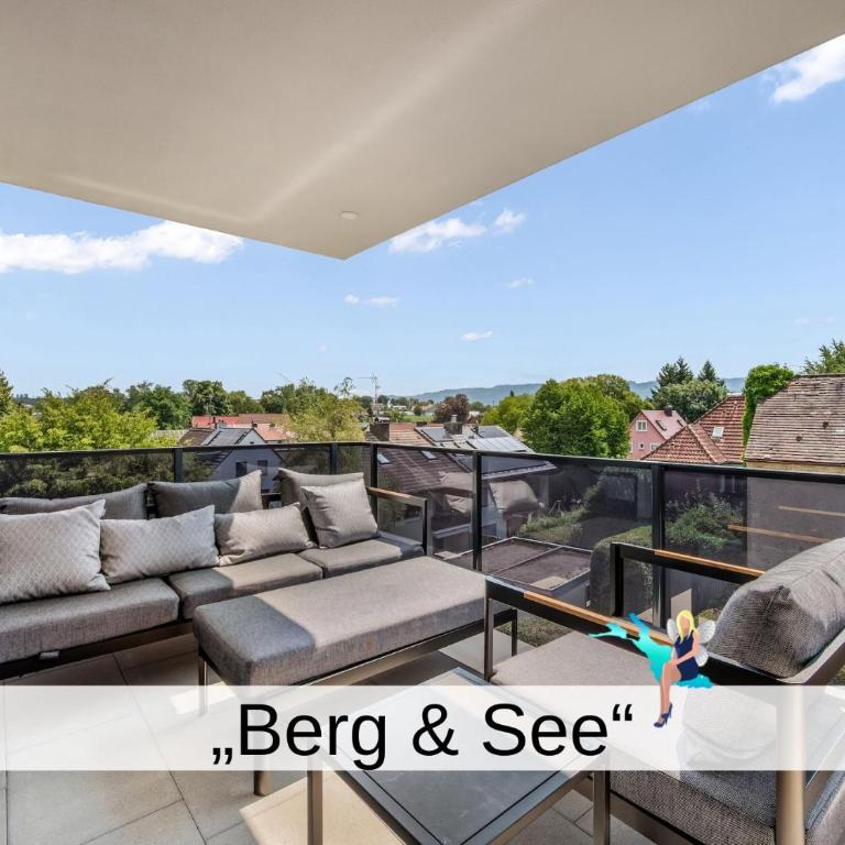 Ferienwohnung Berg und See - moderne Wohnung mit Rundblick am Bodensee genießen - Apartment with Lake View - 1