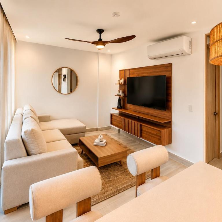 Apartamento moderno cerca de la playa - Hasta 6 huéspedes - Three-Bedroom Apartment - 1