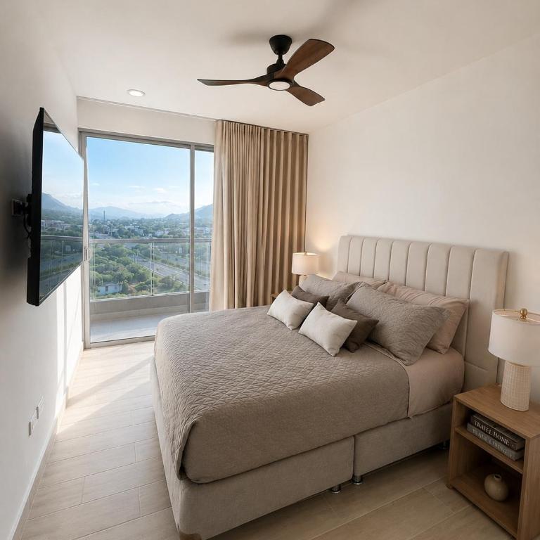Apartamento moderno cerca de la playa - Hasta 6 huéspedes - Three-Bedroom Apartment - 2