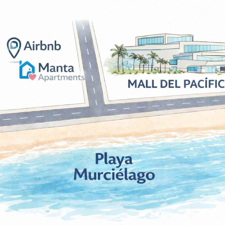 Murcielago Beach Next to Mall del Pacifico - Apartamento de 2 dormitorios - 11