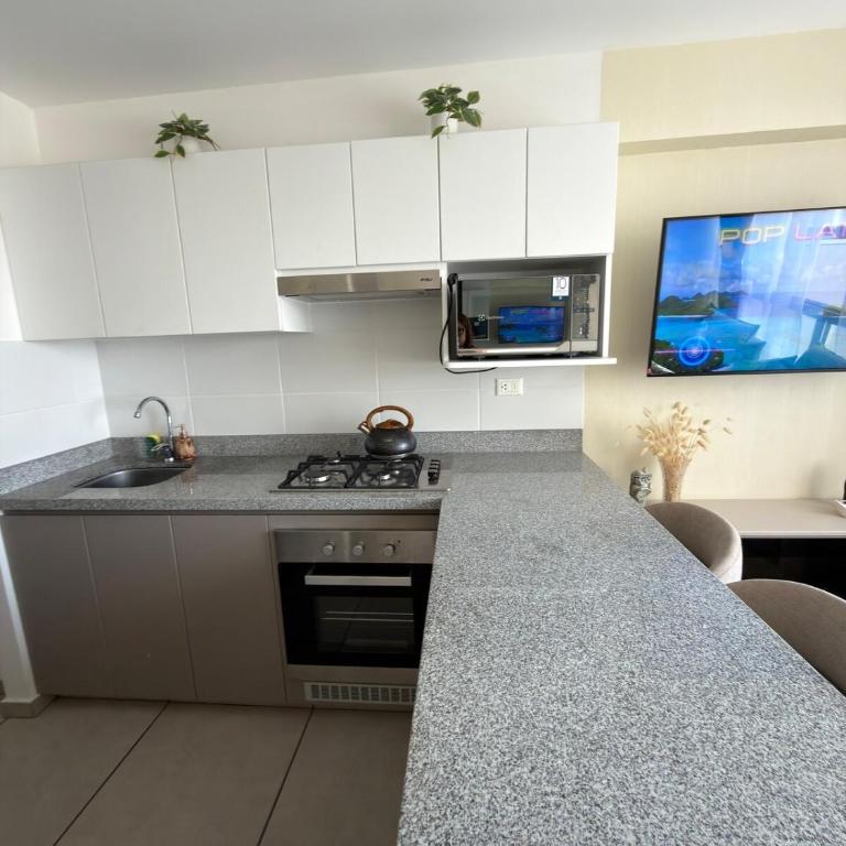 Mini Departamento Plaza San Miguel Catolica - Two-Bedroom Apartment - 17