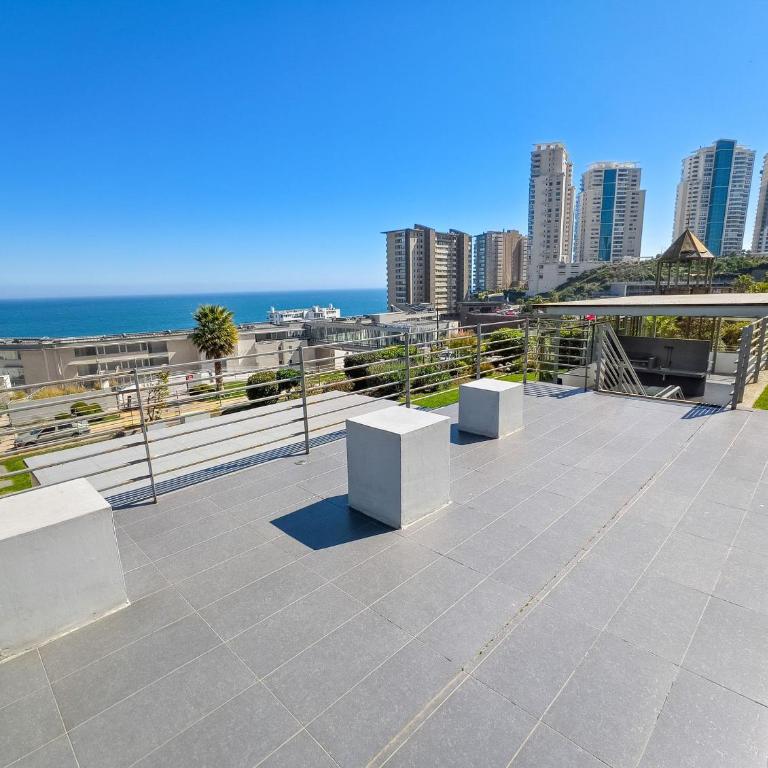 Depto con hermosa vista al mar - Concón - Apartamento con vistas al mar - 13