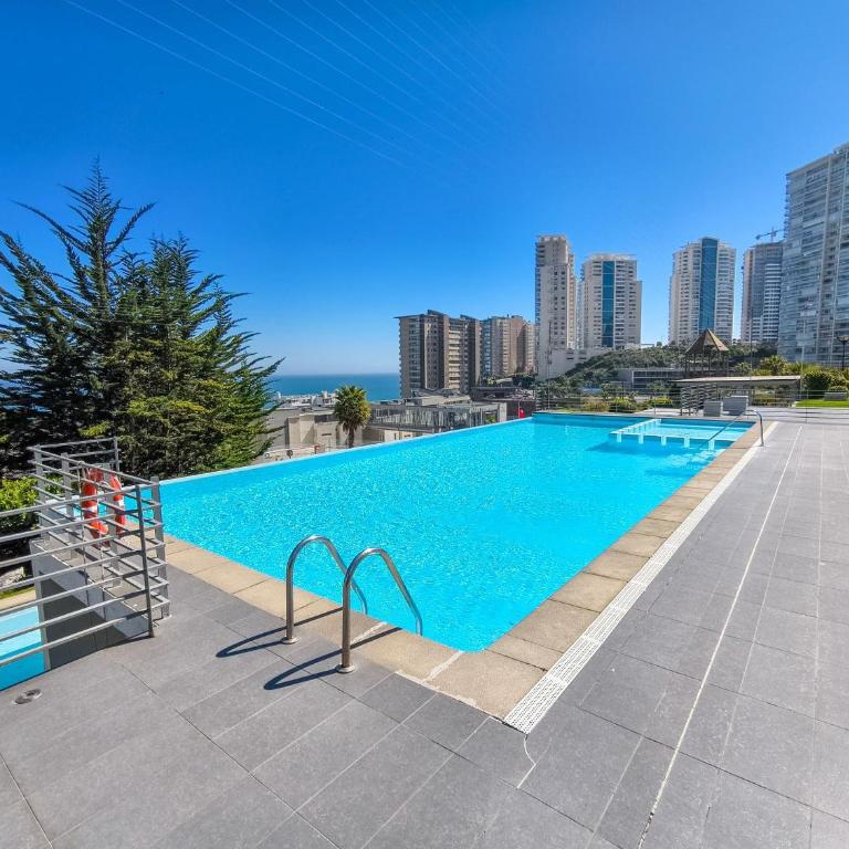 Depto con hermosa vista al mar - Concón - Apartamento con vistas al mar - 14