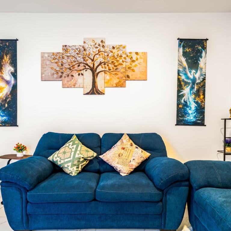 Depto Ashley cerca del Estadio GNP, Aeropuerto y Metro - Two-Bedroom Apartment - 3