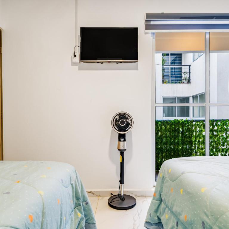Depto Ashley cerca del Estadio GNP, Aeropuerto y Metro - Two-Bedroom Apartment - 7