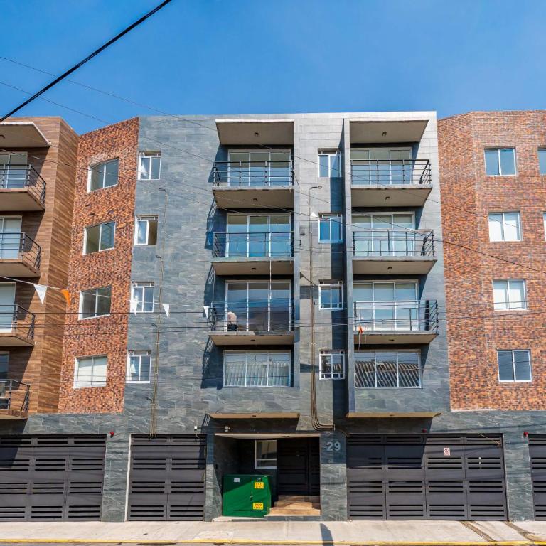 Depto Ashley cerca del Estadio GNP, Aeropuerto y Metro - Two-Bedroom Apartment - 27