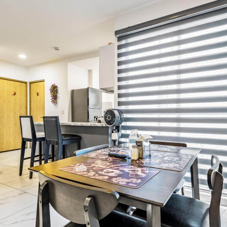 Depto Ashley cerca del Estadio GNP, Aeropuerto y Metro - Two-Bedroom Apartment - 28