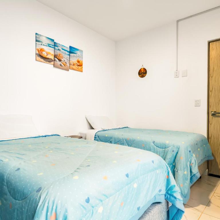 Depto Ashley cerca del Estadio GNP, Aeropuerto y Metro - Two-Bedroom Apartment - 34
