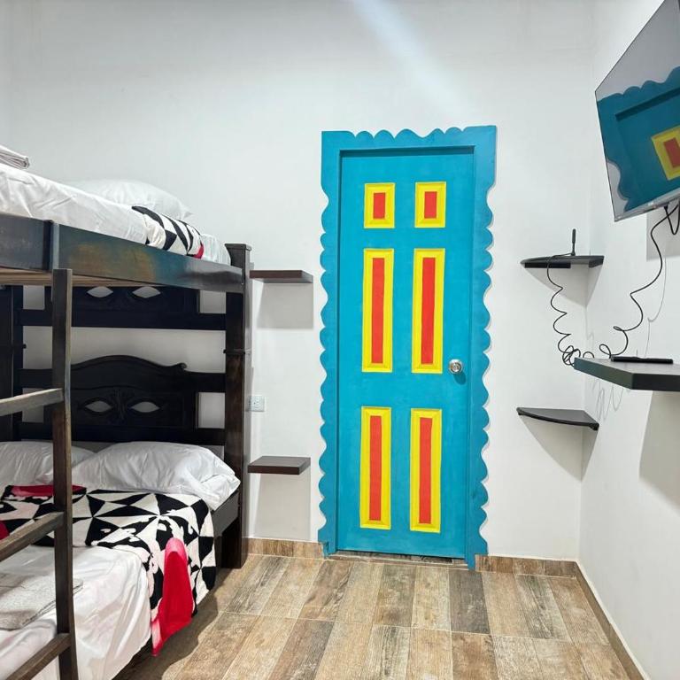 El Rincón del Sol y Luna - Habitación Compartida Mixta - 4 camas - 3