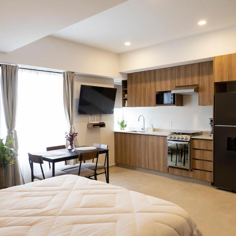 Stylish Loft in Coordenada Country - One-Bedroom Loft Apartment with One Queen Bed - 2