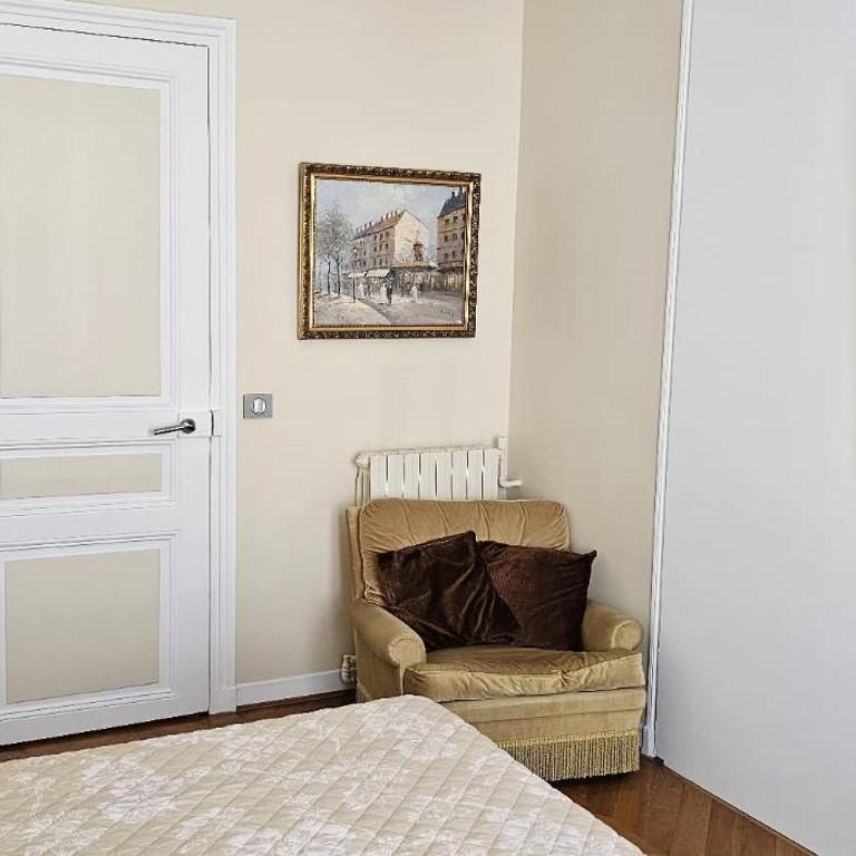 Appartement climatisé 70 m2 à Paris Trocadéro à louer en bail de mobilité - Appartement 2 Chambres - 6