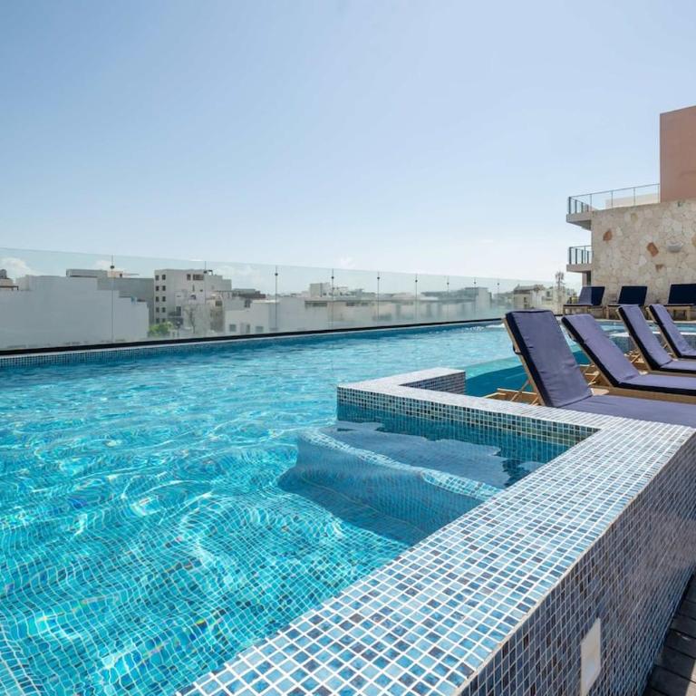 Quiet Condo W Rooftop Pool, Backyard & Parking - Two-Bedroom Apartment with Balcony - 1