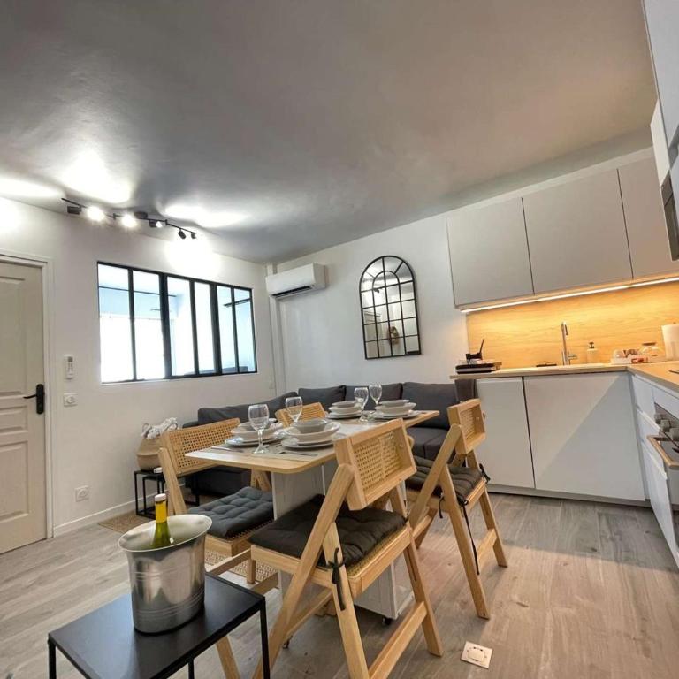 Studio rénové en centre-ville, clim à 100m de la plage - FR-1-308-216 - Studio - 12