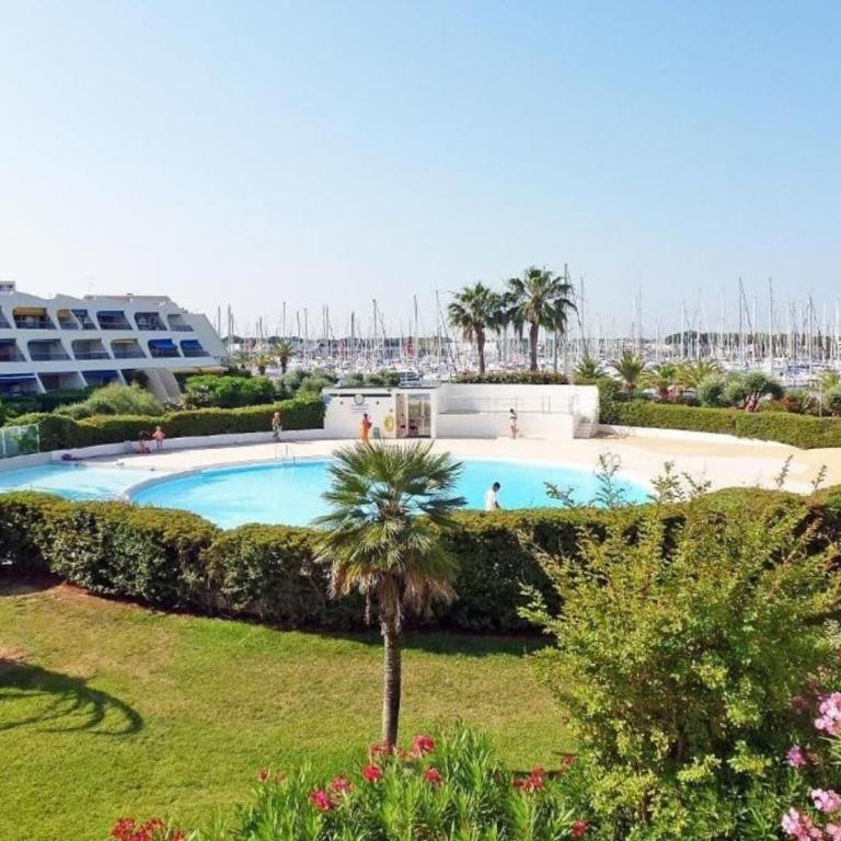 Jardins du Port B1019 Studio RDC clim loggia parking Wi-Fi piscine - Estudio - 2