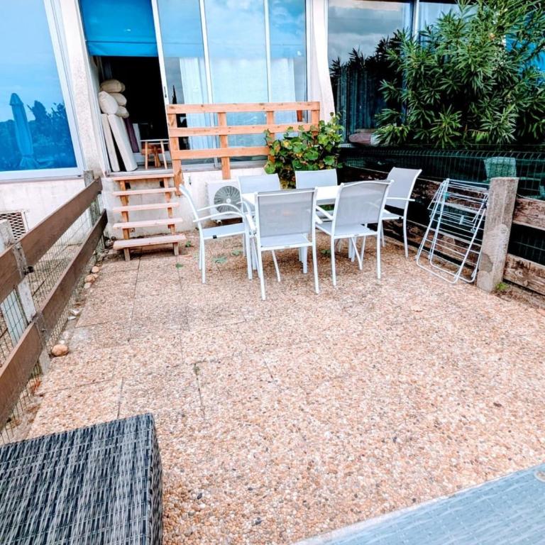 Jardins du Port B1019 Studio RDC clim loggia parking Wi-Fi piscine - Estudio - 16