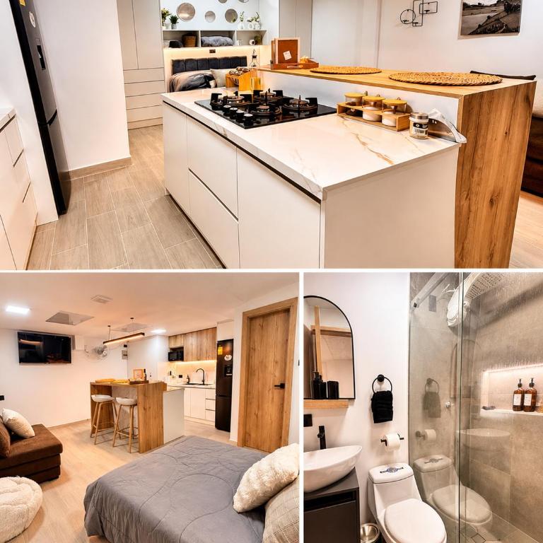 Suite Moderno y Acogedora con Ubicación Ideal de un solo ambiente - Apartment - 2