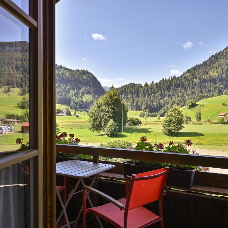 Haus Sonnenwinkel 2-Raum-Wohnung Alpchalet - Apartment mit Balkon - 26