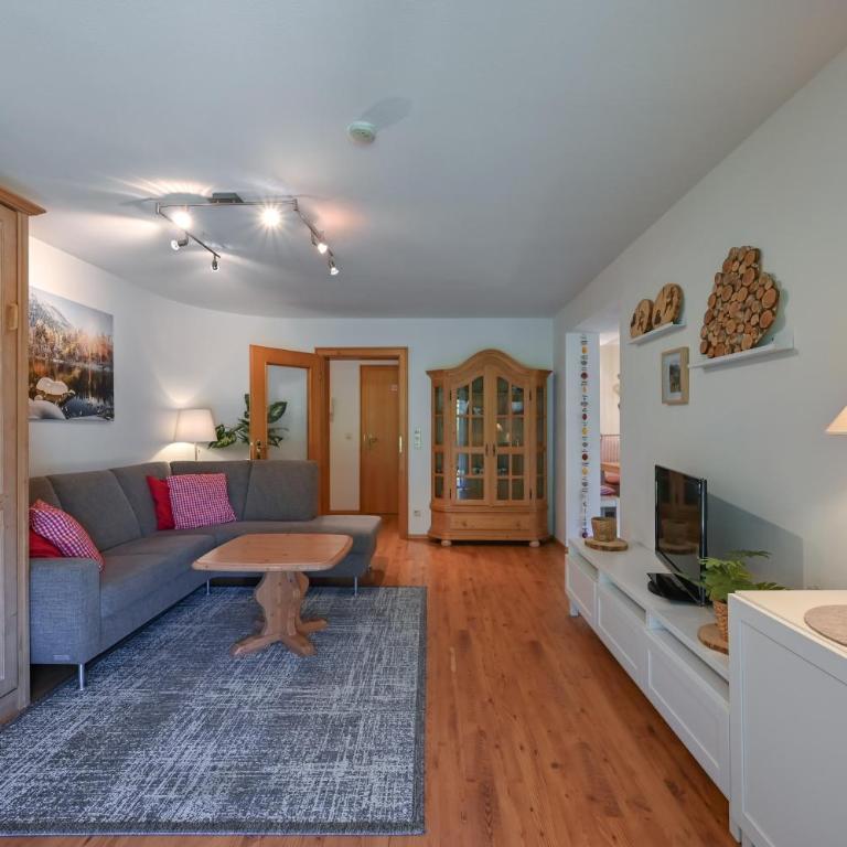 Haus Sonnenwinkel 2-Raum-Wohnung Uhlein - Appartamento con Terrazza - 7