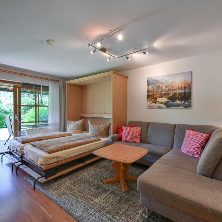 Haus Sonnenwinkel 2-Raum-Wohnung Uhlein - Appartamento con Terrazza - 12