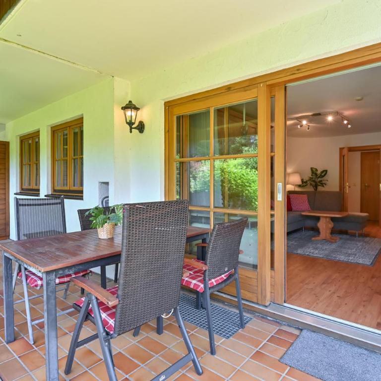Haus Sonnenwinkel 2-Raum-Wohnung Uhlein - Appartamento con Terrazza - 25
