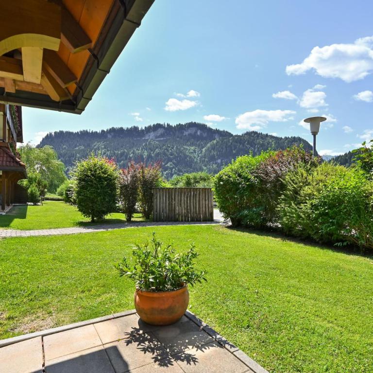 Haus Sonnenwinkel 2-Raum-Wohnung Uhlein - Appartamento con Terrazza - 28