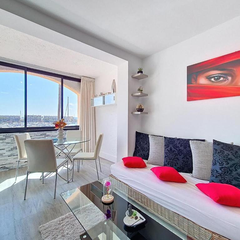 Marcogiulia - Charmant studio climatisé avec vue sur le port aux Marines de Cogolin - Apartment mit Meerblick - 1