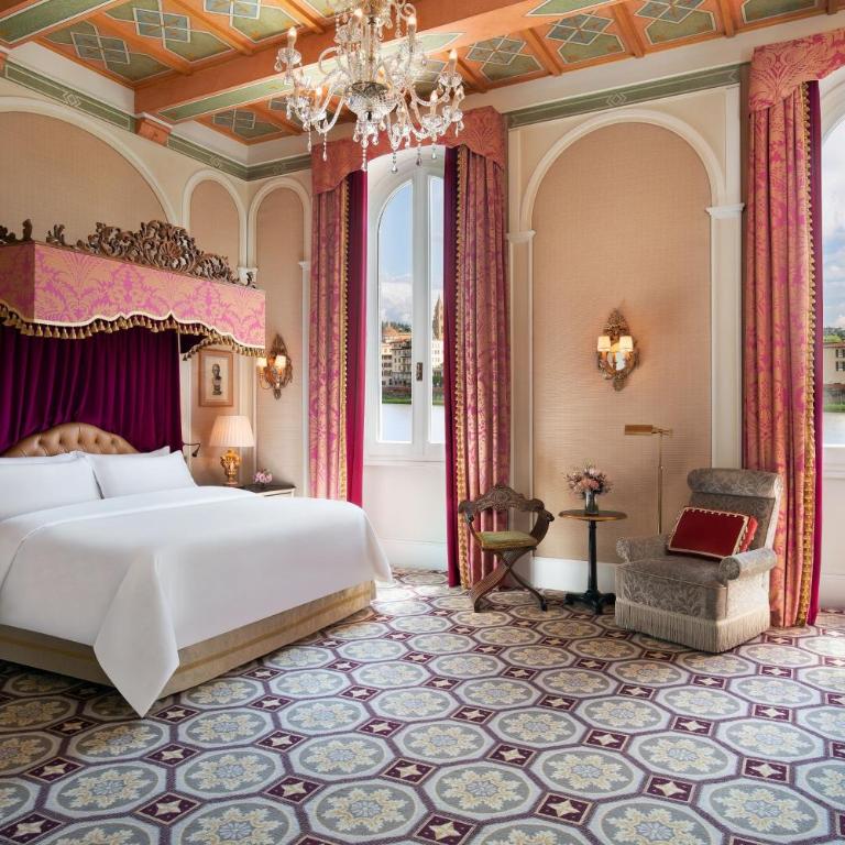 The St. Regis Florence - Premium Double Arno, Guest room, Arno River view - 1