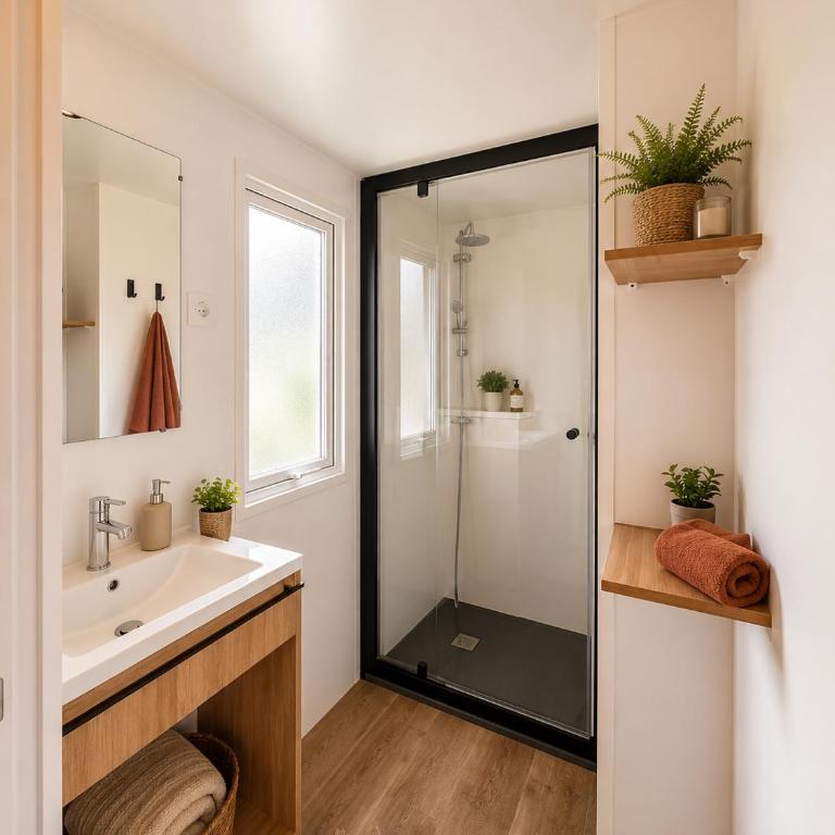 Les Chênes du Golfe Cottage Premium 5 Personnes - Mobile Home - 5