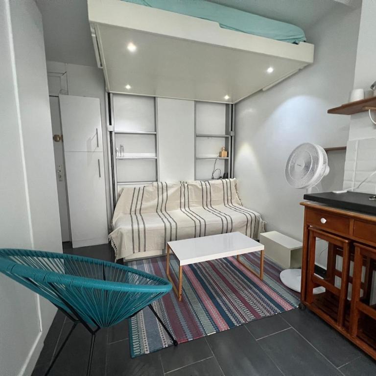 Studio pres du canal l'ourcq - secretan - Appartement 1 Chambre - 12