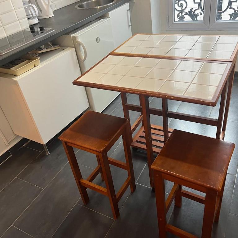 Studio pres du canal l'ourcq - secretan - Appartement 1 Chambre - 13