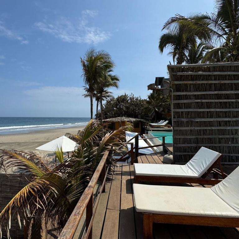 Hotel Peña Linda Bungalows - Double Room with Sea View - 8