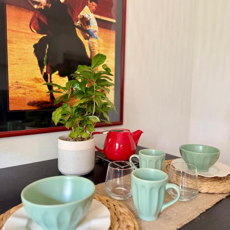 appartement T2 Aix en Provence parking gratuit terrasse calme commerces - Apartamento de 1 dormitorio con terraza - 8