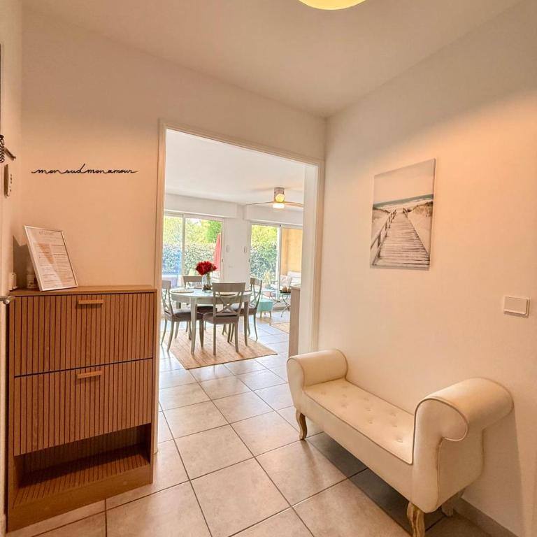 appartement T2 Aix en Provence parking gratuit terrasse calme commerces - Apartamento de 1 dormitorio con terraza - 7