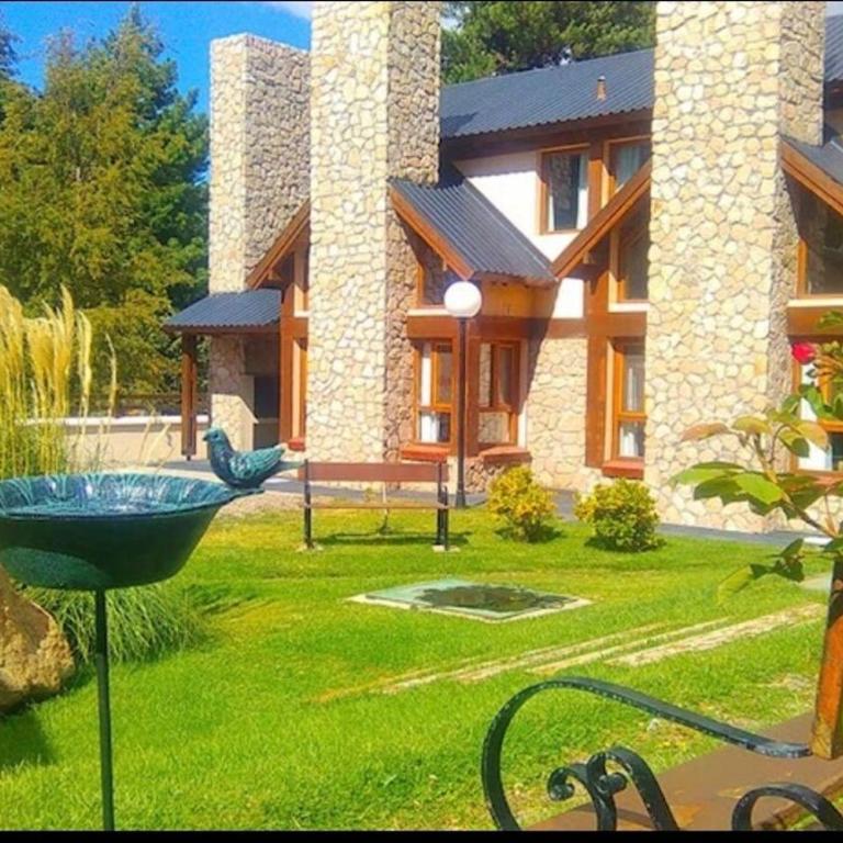 Cabaña individual Ayelen Andina 2 habitaciones con pileta - Casa Móvil - 5