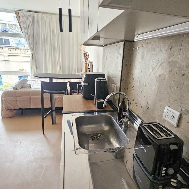 Frente al Aldrey, Estudio Boutique cerca del mar - One-Bedroom Apartment - 3