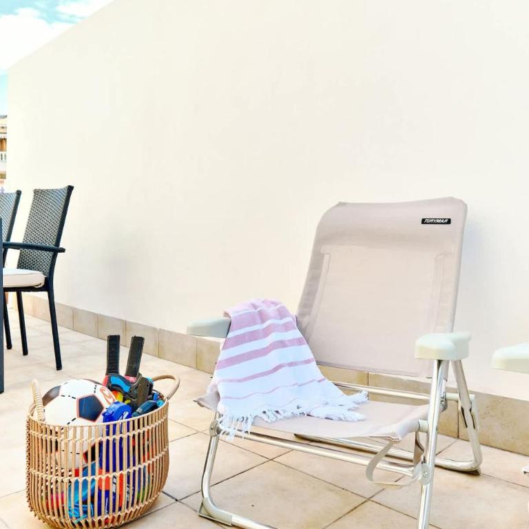 Modern Relax Oasis with Pool, 150m from the Sea - Apartamento de 2 dormitorios con vistas a la piscina - 38