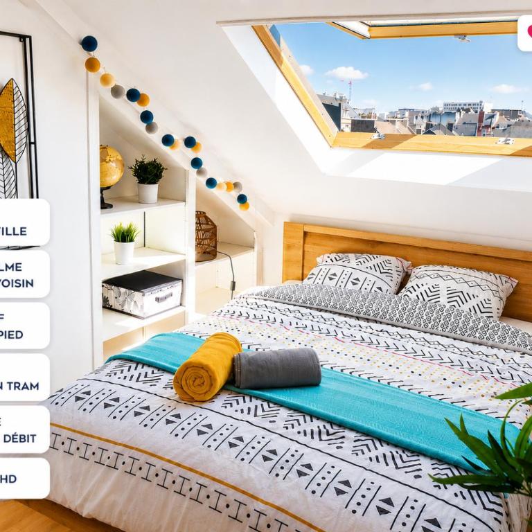 Studio "En Coeur de Ville" - Proche Mairie et Quartier Perret - Calme et Charmant - Apartment mit 1 Schlafzimmer - 1