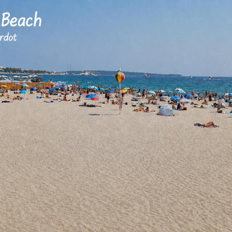 Superb 50m2 Flat - 4 min to Palais, 1 min to Beach - Appartement 1 Chambre - 18