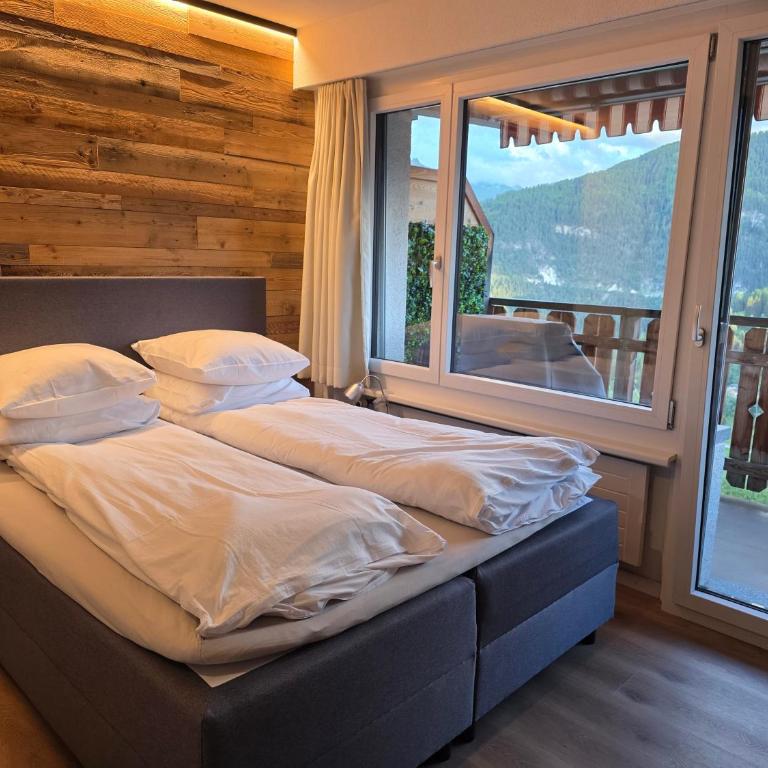 Havre de Paix et Confort à Vercorin, avec vue Panoramique - Apartment mit 1 Schlafzimmer, Balkon und Bergblick - 22