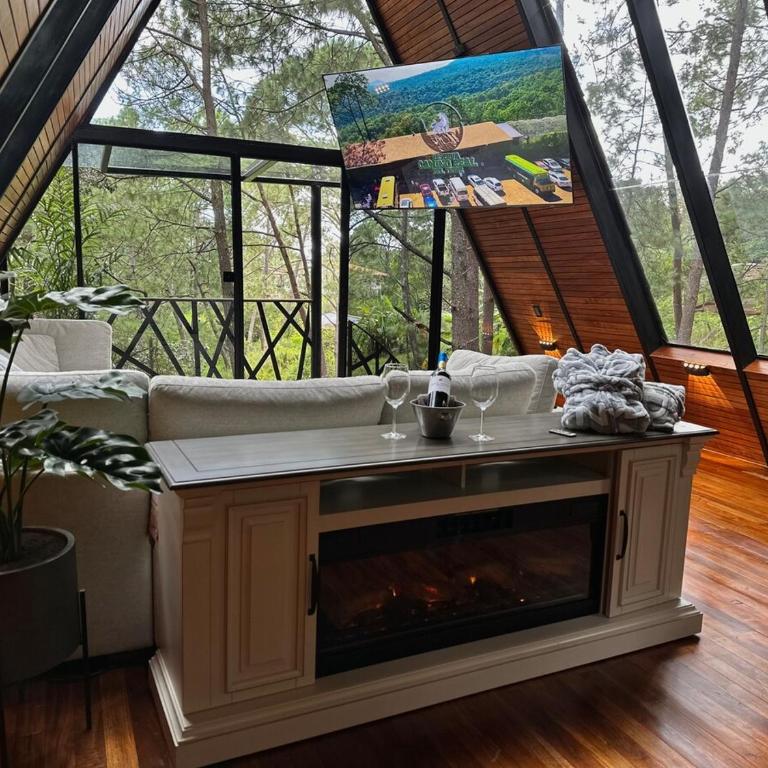 Keila Santuario de lujo entre tigre Mazamitla - Chalet de 1 dormitorio - 2