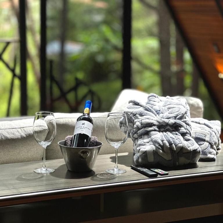 Keila Santuario de lujo entre tigre Mazamitla - Chalet de 1 dormitorio - 55