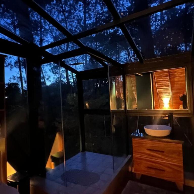 Keila Santuario de lujo entre tigre Mazamitla - Chalet de 1 dormitorio - 78