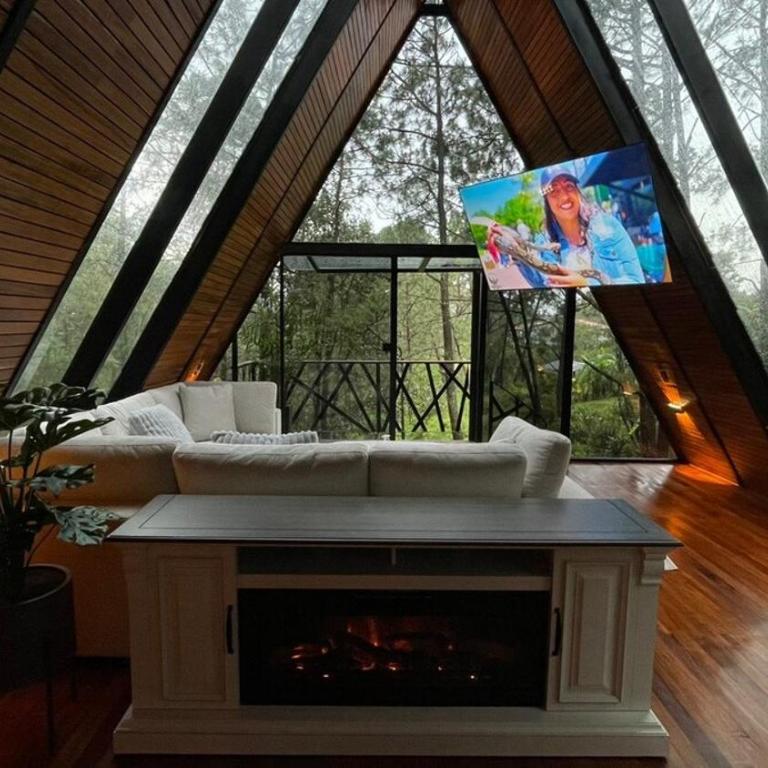 Keila Santuario de lujo entre tigre Mazamitla - Chalet de 1 dormitorio - 96