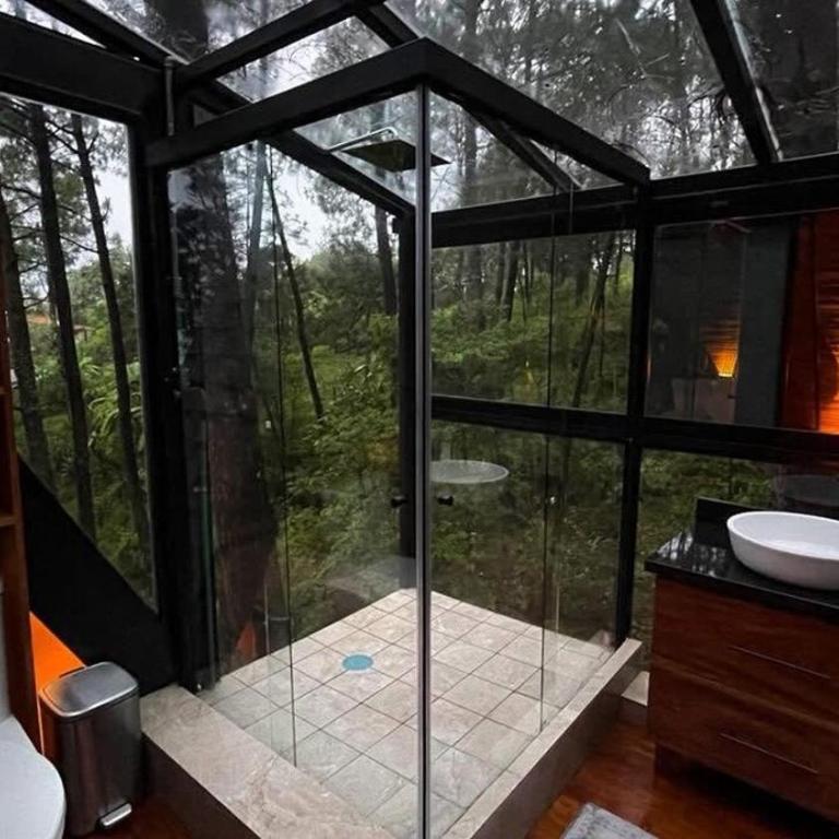 Keila Santuario de lujo entre tigre Mazamitla - Chalet de 1 dormitorio - 97