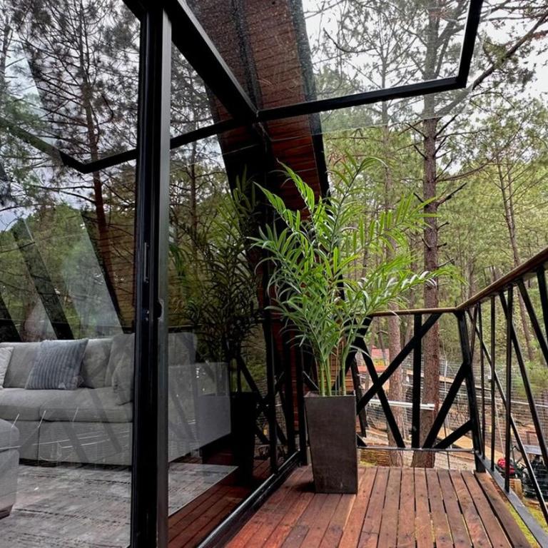 Keila Santuario de lujo entre tigre Mazamitla - Chalet de 1 dormitorio - 99