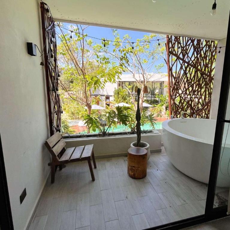Apartamento con vista a la piscina - Appartement 1 Chambre - 6