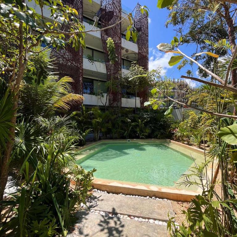 Apartamento con vista a la piscina - Appartement 1 Chambre - 7